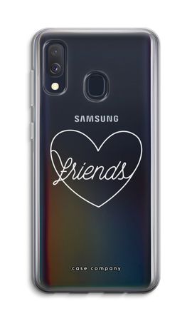 Friends hjärta pastell