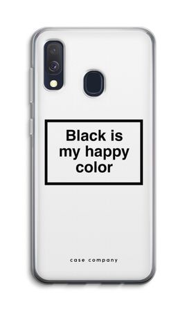 Black is my happy color