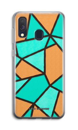 Stained glass - Orange