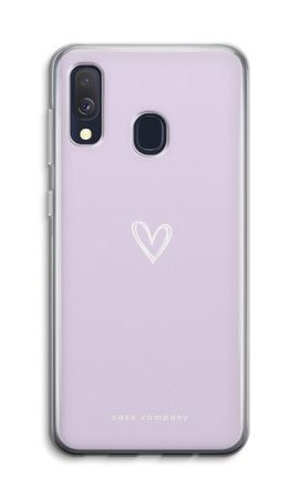 Small Heart Purple