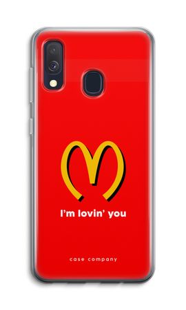 I'm lovin' you