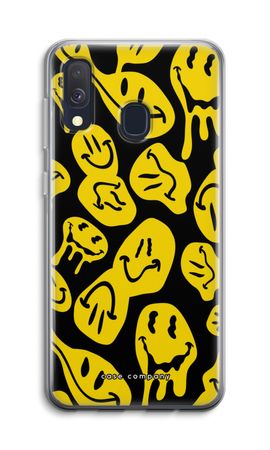 Melting smiley - Yellow