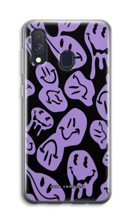 Melting Smiley - Purple