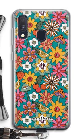 Retro Flowers N°2 - Blue