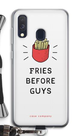 Fries before guys