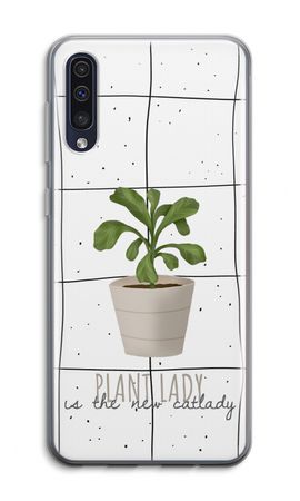 Houseplant on windowpane