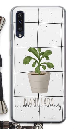 Houseplant on windowpane