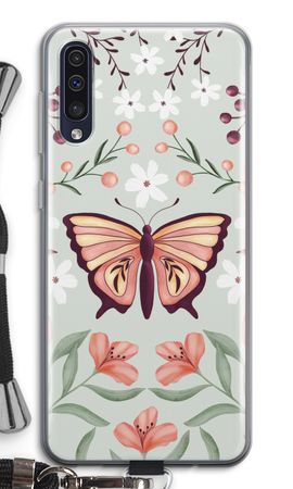 Butterfly in a floral world