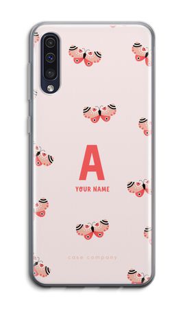 Rosy Butterflies Monogram