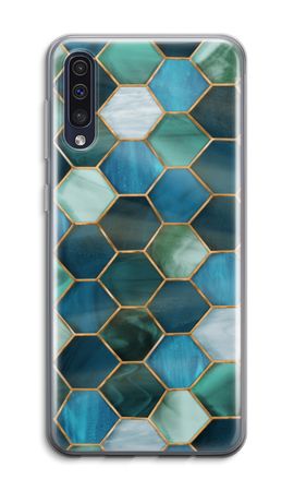 Hexagons in stained glass