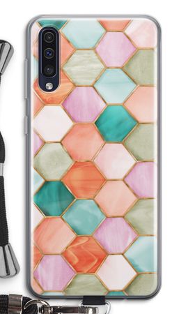 Hexagons in stained glass