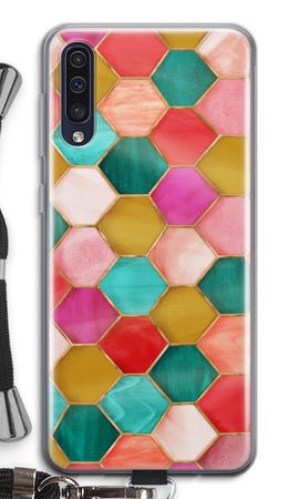 Hexagons in stained glass