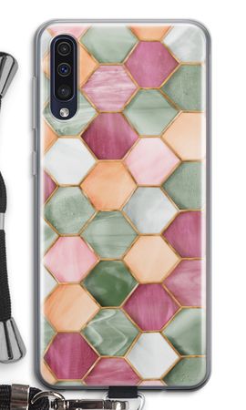 Hexagons in stained glass