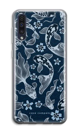 Midnight Koi, Samsung Galaxy A50 soft hoesje