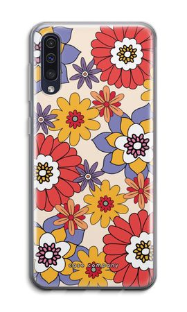 Retro Flowers - Yellow