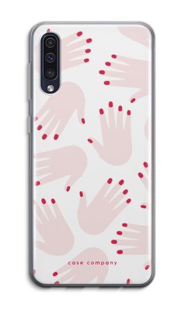 Hands pink