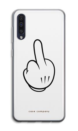 Middle finger white