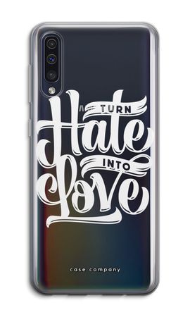 Turn hate into love