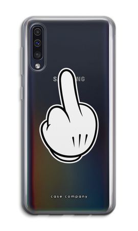 Middle finger white