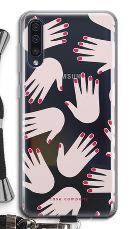 Hands pink