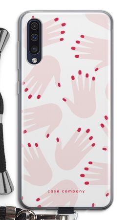 Hands pink