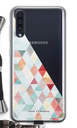 Coloured triangles pastel