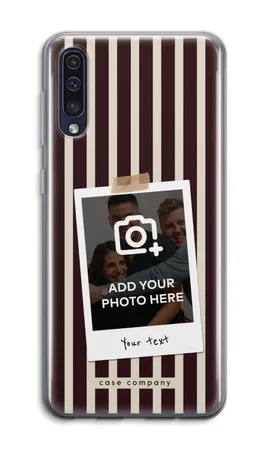 Polaroid - Retro, Samsung Galaxy A50 soft hoesje