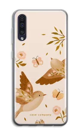 Fluttering Pair, Samsung Galaxy A50 pehmeä kotelo