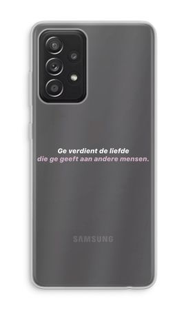 Ge verdient de liefde