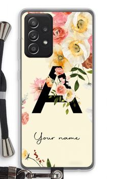 Flirty Flowers Monogram