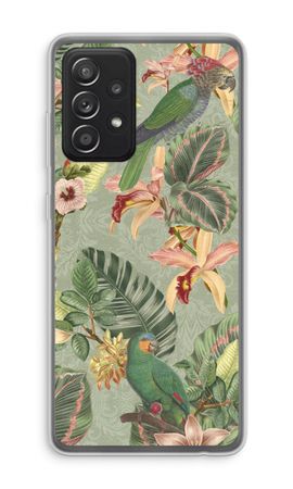 Tropical jungle parrot