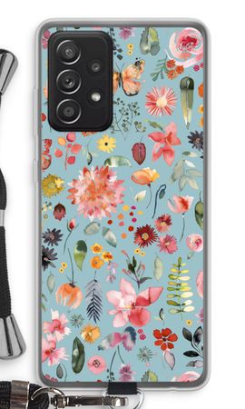 Bunte Pflanzen und Blumen