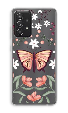 Butterfly in a floral world
