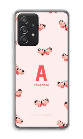 Rosy Butterflies Monogram
