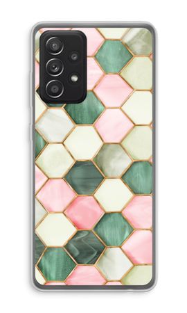 Hexagons in stained glass