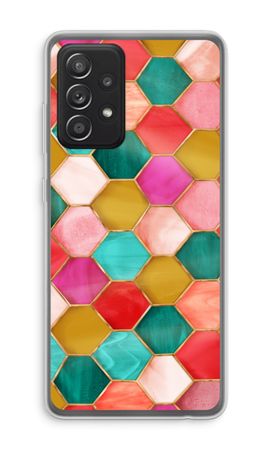 Hexagons in stained glass