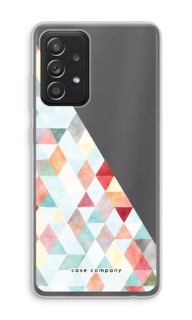 Coloured triangles pastel