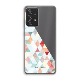 Coloured triangles pastel