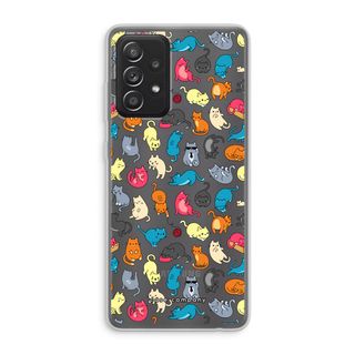 Colourful cats