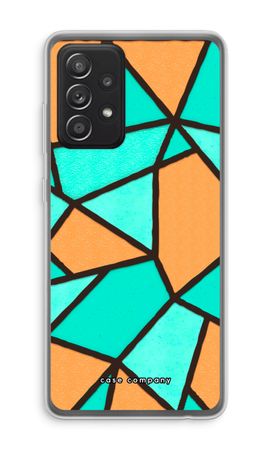 Stained glass - Orange