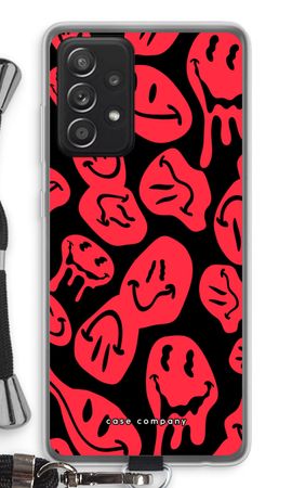 Schmelzender Smiley - Rot