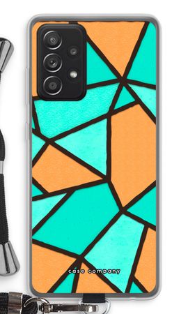 Glasmalerei - Orange