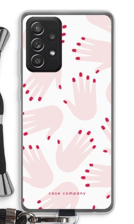 Hands pink