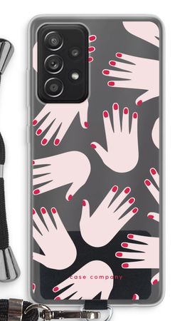 Hands pink