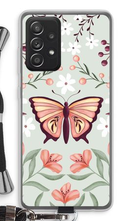 Butterfly in a floral world