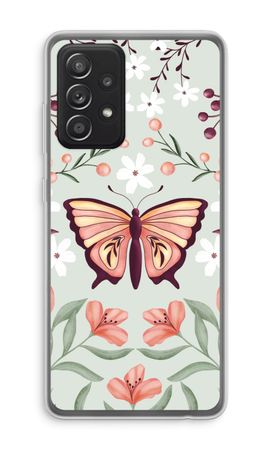 Butterfly in a floral world