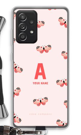 Rosy Butterflies Monogram