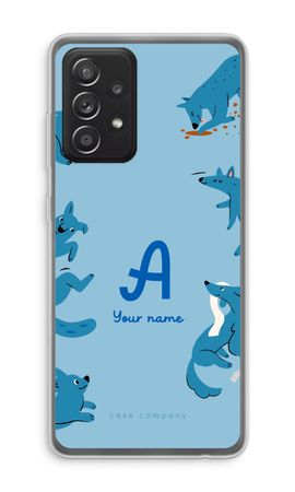 Playful Dogs Monogram