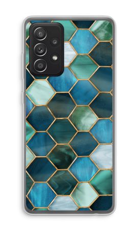 Hexagons in stained glass