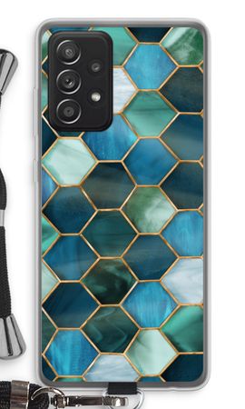 Hexagons in stained glass